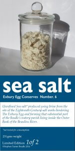 Exbury Egg Conserves no.6, Seasalt 2014 - Stephen Turner